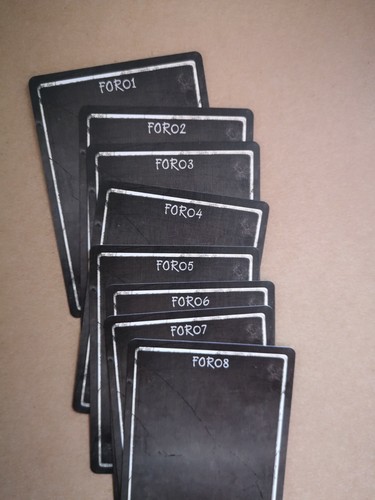 KICKSTARTER FOR01-FOR08 CARDS (8) / BARDSUNG STEAMFORGED M587 - Imagen 2 de 2