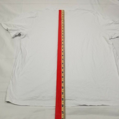 Cotton on Garments Men's Tee-shirt Top Short Sleeve V Neck White   XXL - Bild 4 von 5