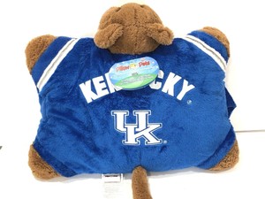 New Uk University Of Kentucky Wildcats Pillow Pet Mascot Fast Free