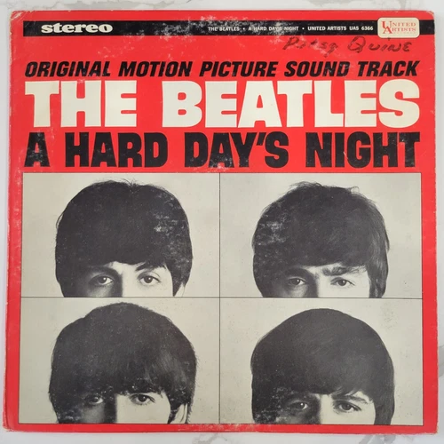 The Beatles - A Hard Day's Night Vinyl LP - 1964 - United Artists UAS 6366