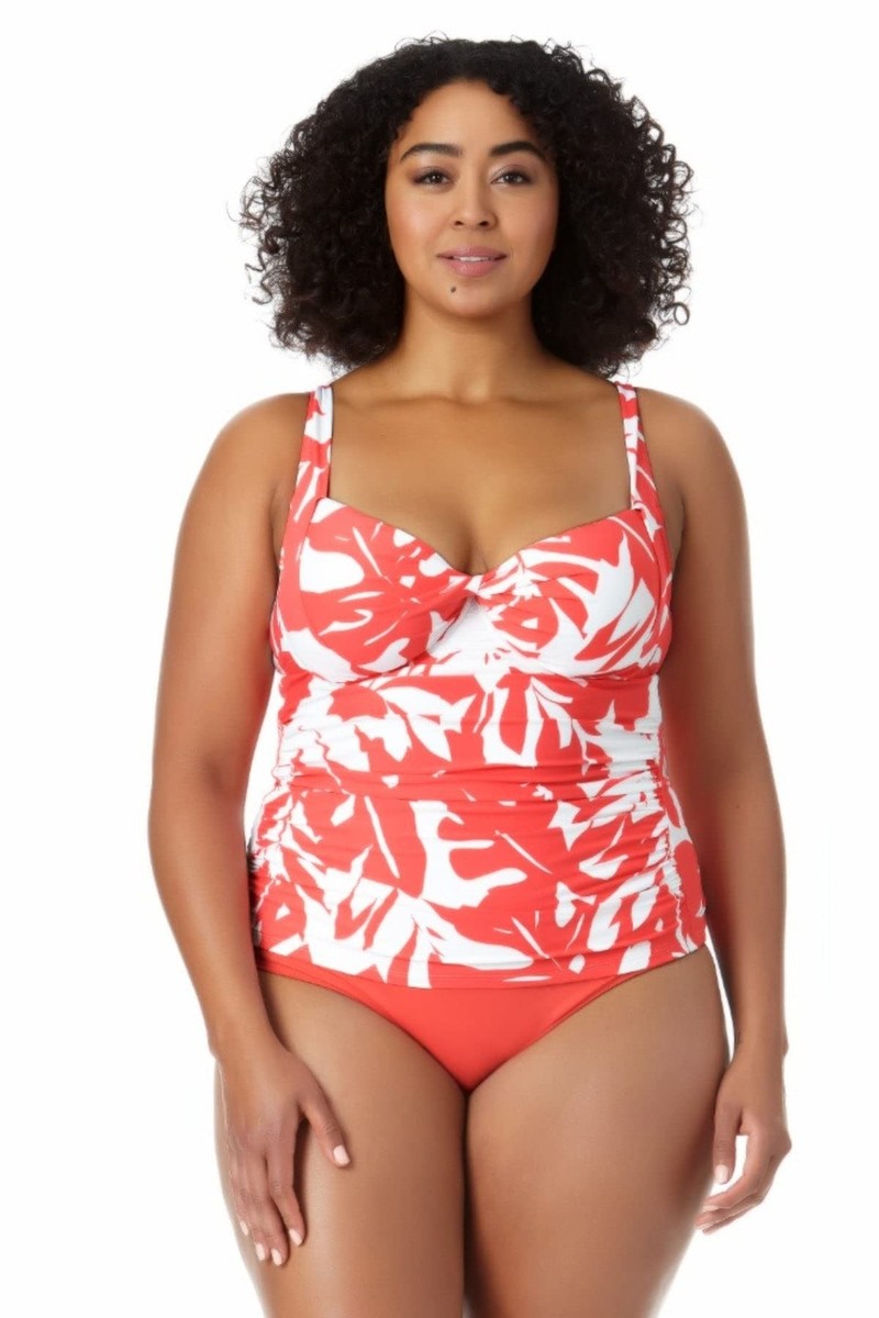 Plus size retro swimwear best sale underwire