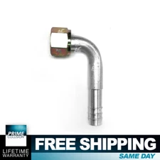 CLIMAPARTS Fitting 90 Degrees Female Standard Aluminum O-Ring #10