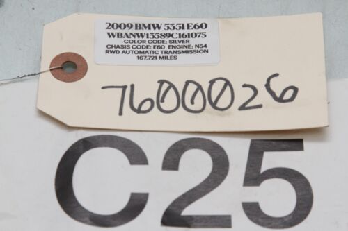 08-10 BMW E60 E61 535i 535xi 535xDrive TURBO CHARGE INDUCTION PIPE OEM - Picture 2 of 14