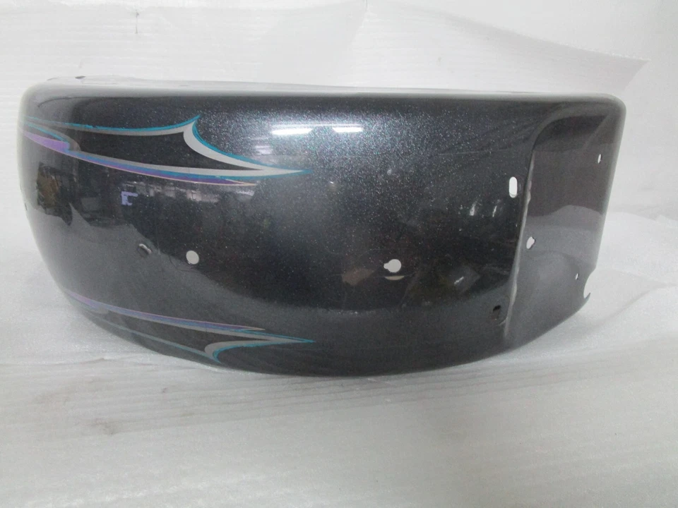 Harley-Davidson Fat Boy Softail 2015 guardabarros trasero Black Magic FLSTF Foto 4 de 4