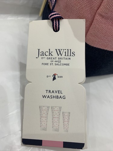 Jack Wills Floral Scent Travel Essentials Toiletries Washbag Gift Set for Women - Picture 2 of 5