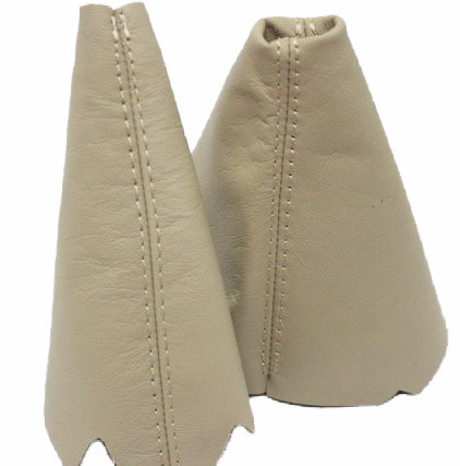 Fits 95-04 Discovery 200,300,TDI,TD5 Transfer Case Synthetic Leather Beige - Imagen 2 de 2