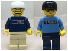 LEGO ®-Minifiguren / Teile Set 3537 Skateboard Vert Park Challenge - gg003 gg004