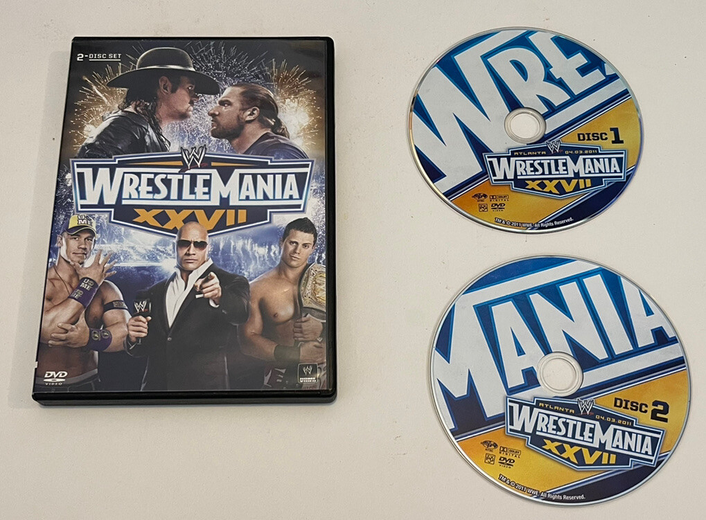 WWE: Wrestlemania XXVII (DVD, 2-Disc Set) 651191949656| eBay