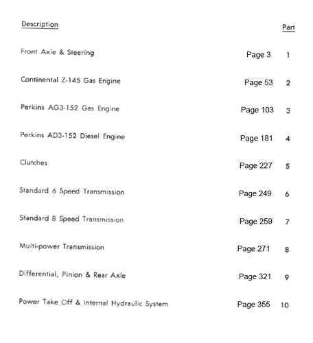 Massey Ferguson 135 Tractor Factory Service Parts Operators Manual Shop Oh Set - Picture 2 of 16