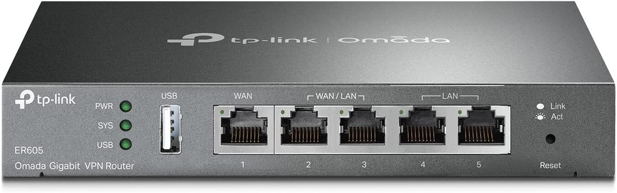 ルーター・ネットワーク機器 TP-Link Omada ER605 Gigabit VPN Gateway TP-Link ER605 Omada Gigabit VPN Router