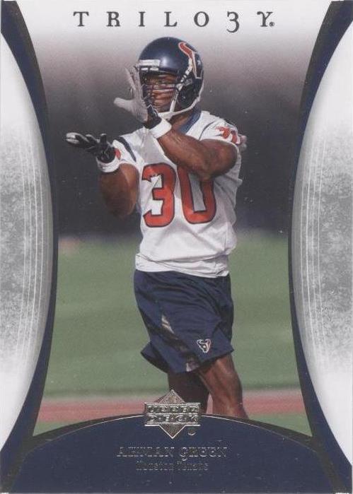 2007 Upper Deck Trilogy Ahman Green #39 - 1 of 2