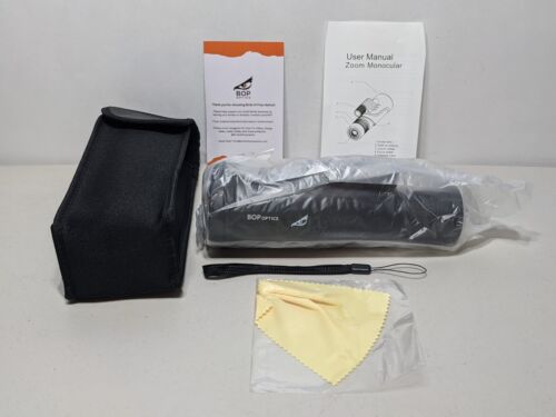 Birds of Prey Optics Falcon 8-22x50 HD Monocular Telescope w/ Case & Strap - Picture 3 of 10