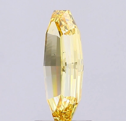 1.45 CT Elongated Octagon Cut Lab Grown Diamond For Engagement Ring - Video 1 of 1