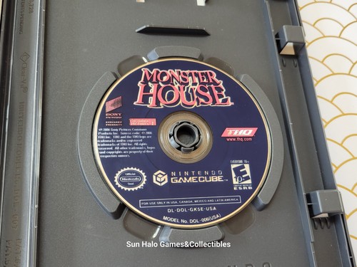 Monster House (Nintendo GameCube, 2006) Black Label, Fast Shipping - TESTED - Picture 9 of 14