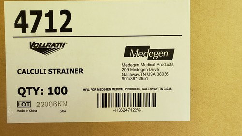 Calculi Strainer - Kidney Stone Collector - 25 PACK! - Picture 2 of 3
