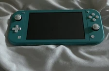 Blue Nintendo Lite Hand Helded