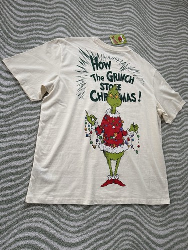 NEW The Grinch Dr. Seuss How The Grinch Stole Christmas Primark Men’s XL T-Shirt - Picture 3 of 10