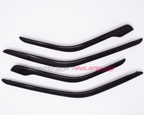 Mercedes Benz - Recortes de puerta de fibra de carbono - A45 CLA45 GLA45 A250 AMG A CLA GLA - Imagen 8 de 12