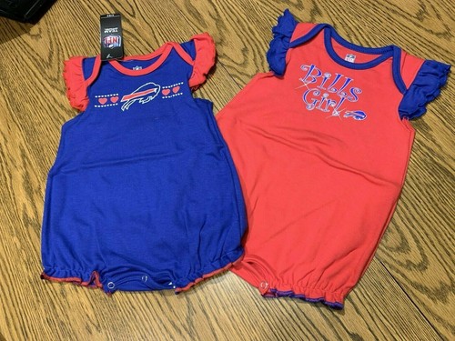 Buffalo Bills NFL Baby Girl Homecoming Bodysuit Set, Size 12 Months - NWT - Picture 4 of 9