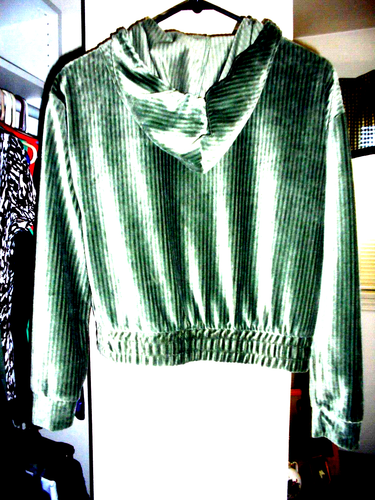 NO BOUNDARIES GREEN LONG SLEEVE PULLOVER HOODIE SZ JUNIOR 3-5 - Picture 3 of 4