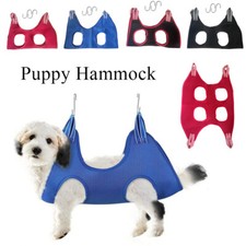Portable Pet Grooming Hanging Hammock Harness Breathable Dog Cat Groom Helper  