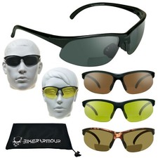 BIFOCAL Reading Sunglasses HD Vision Blue Blocker Lightweight Rimless Sun Reader