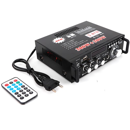 600W Mini Bluetooth HiFi Estéreo Amplificador Digital Power Audio Amplifier USB DHL - Imagen 7 de 11