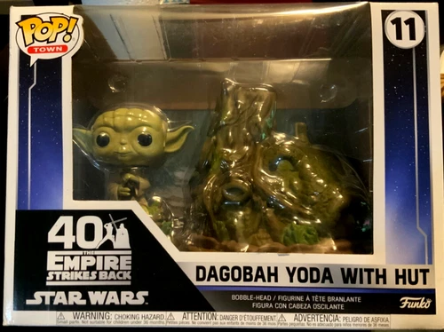 Funko Pop! Town: Star Wars Dagobah Yoda with Hut #11 Empire Strikes Back 40