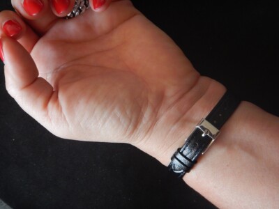 Bracelet En Cuir De Chevreau Véritable 12mm - Marron, Unisexe, Neuf - Fabrication De L'année