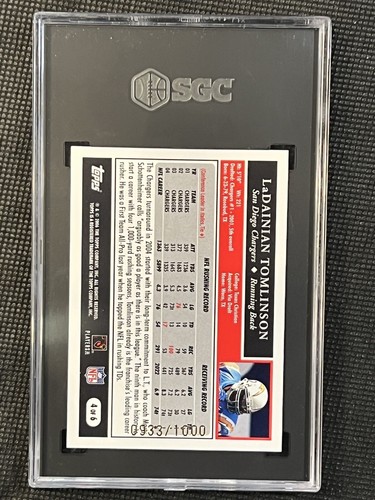 2006 Topps Super Bowl XL Card Show Promos Complete SGC Graded Set 933/1000 - Picture 9 of 13