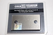 COLDTI TITANIUM RECOVERY SEED BACKUP SCREWS HOLOGRAPHIC STICKERS