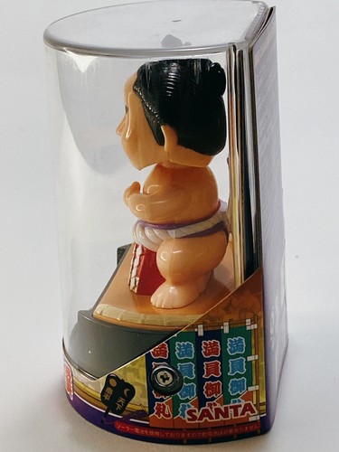 solar toy japanese yokozuna bobblehead doll Sumo wrestler Manufactured in 2006 - Picture 12 of 19