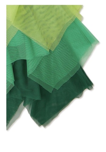 Girls Mesh Tulle Green Skirt Sz XL (14-16) Elastic Waist St. Patrick’s Day - Picture 3 of 4