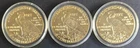 24k Gold Plated Souvenir 1910 US $5 Gold Indian Half Eagle Coin