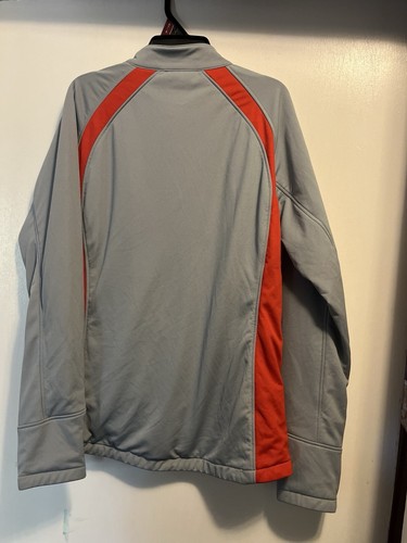 Patagonia Midweight Jacket Adult L Red Gray Half Zip Women’s Slim Fit H4 - Picture 6 of 13
