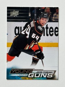 Jacob Perreault 2022-23 Upper Deck Series 1 Hockey Young Guns RC Ducks #212