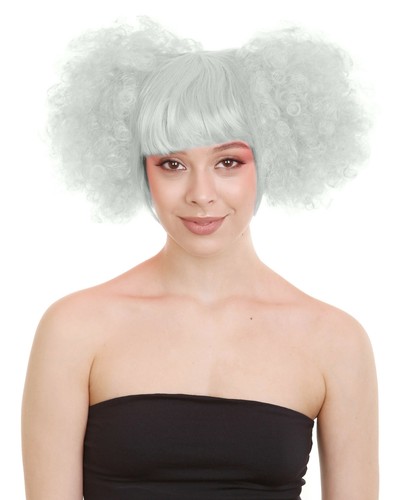 Adult Women's Clown Puff Unisex Wig, Multiple Colors, HW-1701A - Picture 164 of 298