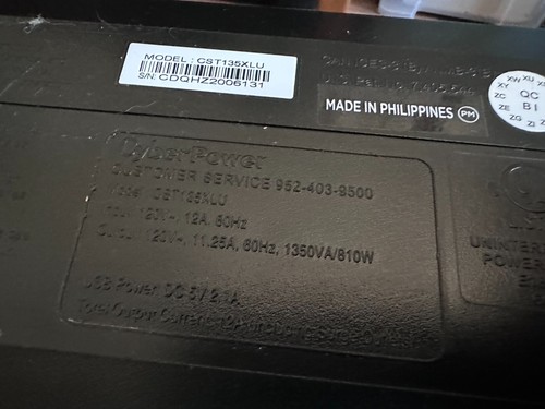 Cyberpower CST135XLU UPS - No battery included - Picture 6 of 6