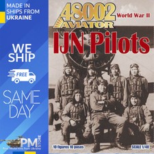 Aviator 48002 - 1/48 - IJN Pilots World War II, 10 figures in 10 poses