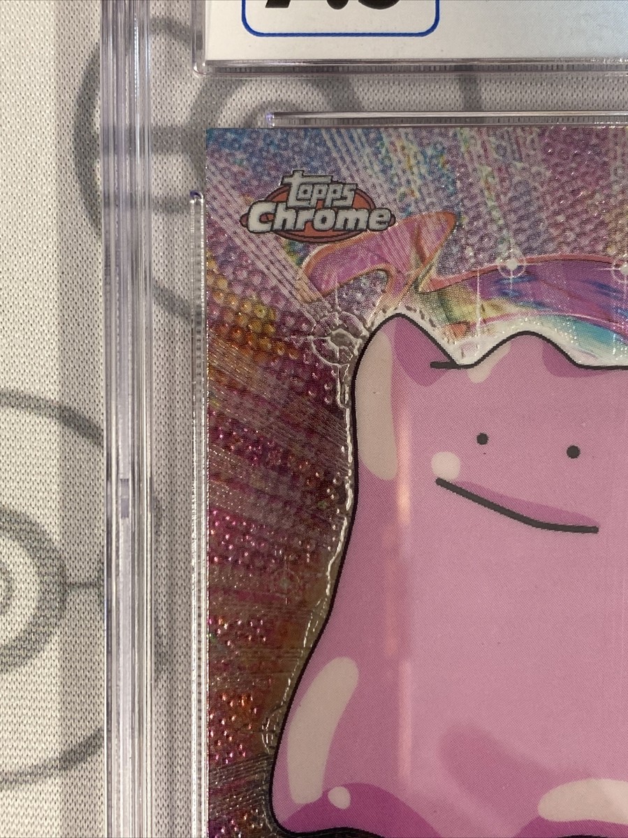 CGC 7.5 2000 Topps Chrome Pokemon TV Ditto #132 Near Mint 🔥5025
