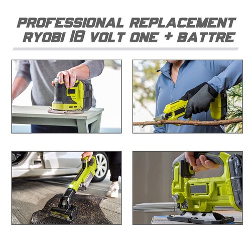 For Ryobi Battery P108 Plus RB18L40 RB18L50 P105 18V 5.0Ah Lithium Battery New - Picture 14 of 14