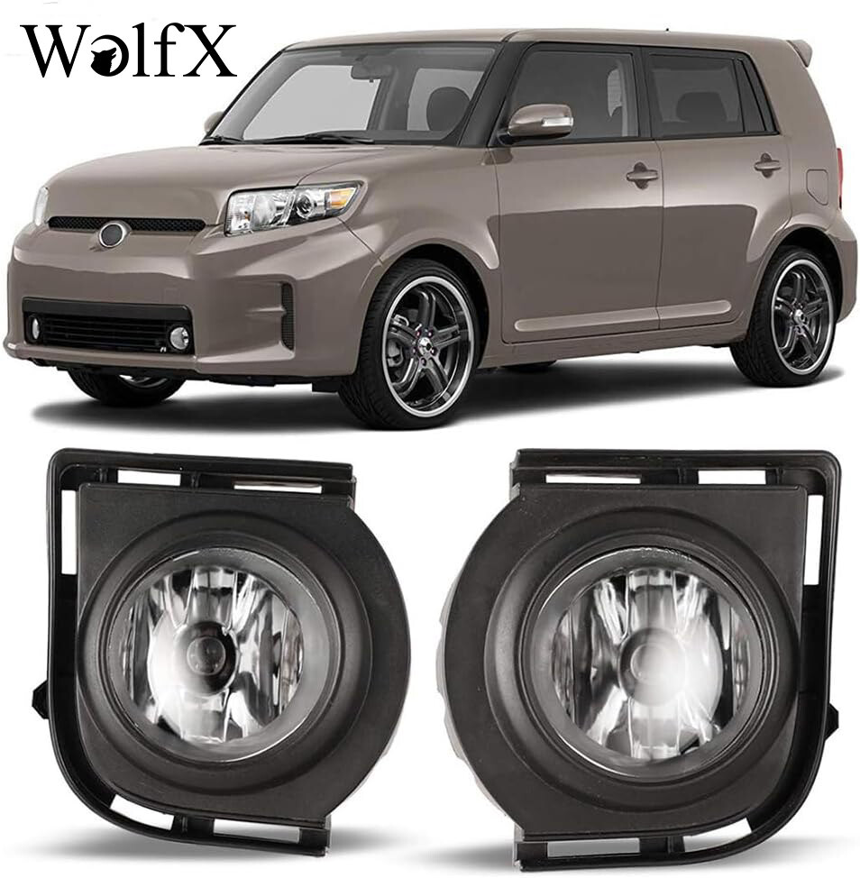 For 2008 2009 2010 Scion xB Fog Lights Clear Lens Lamps+Wiring+Switch