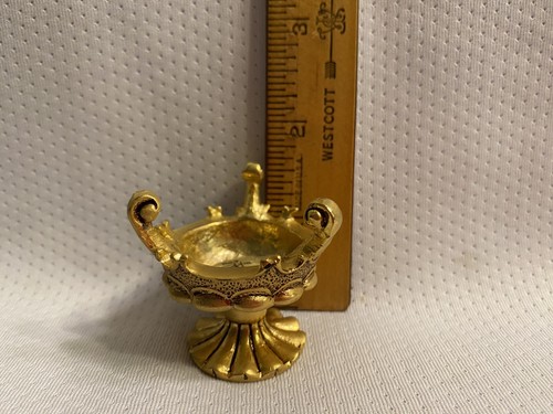 House of Faberge Egg Stands Metal Golden Tone With Authentic Label 3 Set - Picture 17 of 17
