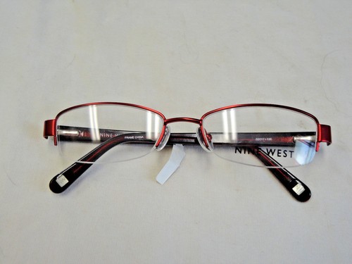Nine West Brillengestell weinrot halbrandlos NW1009 - Bild 1 von 2