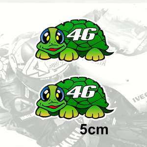 PEGATINA STICKER Valentino Rossi tortuga nº 46