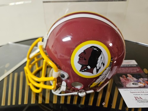Art Monk "#81" Signed Washington Redskins Mini Helmet - JSA COA with hard case - Picture 5 of 8