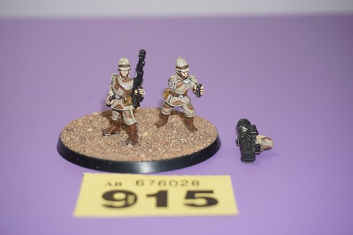 Warhammer 40k Imperial Guard Praetorian Missile Launcher Team - Metal - Picture 2 of 4