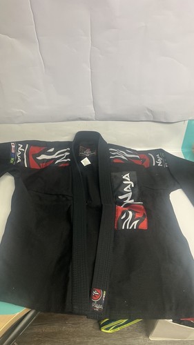 NAJA Fighters Kimono Tamahno A1 Black - Kimono Coat Only
