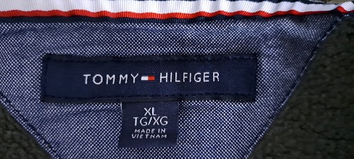 Tommy Hilfiger Embroidered Logo Hoodie (Army Green) - XL - Picture 6 of 7