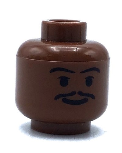LEGO LANDO CALRISSIAN HEAD PIECE STAR WARS MINIFIGURE BODY PART
